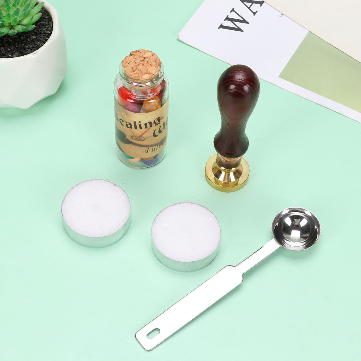 Wax Seal Letter Kit - Набор премиум-класса для изготовления печатей из