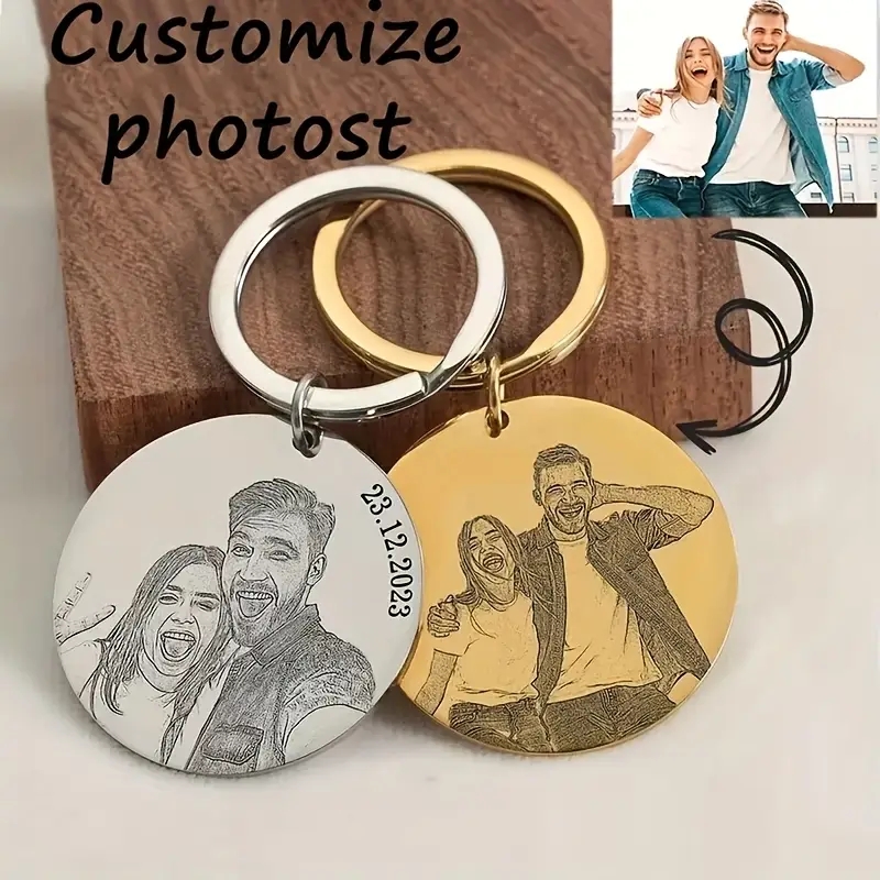 Персонализированный брелок для – обзор и цена Initial Ring Custom